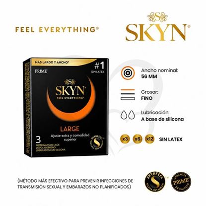 Preservativo SKYN MEGA tamaño XL